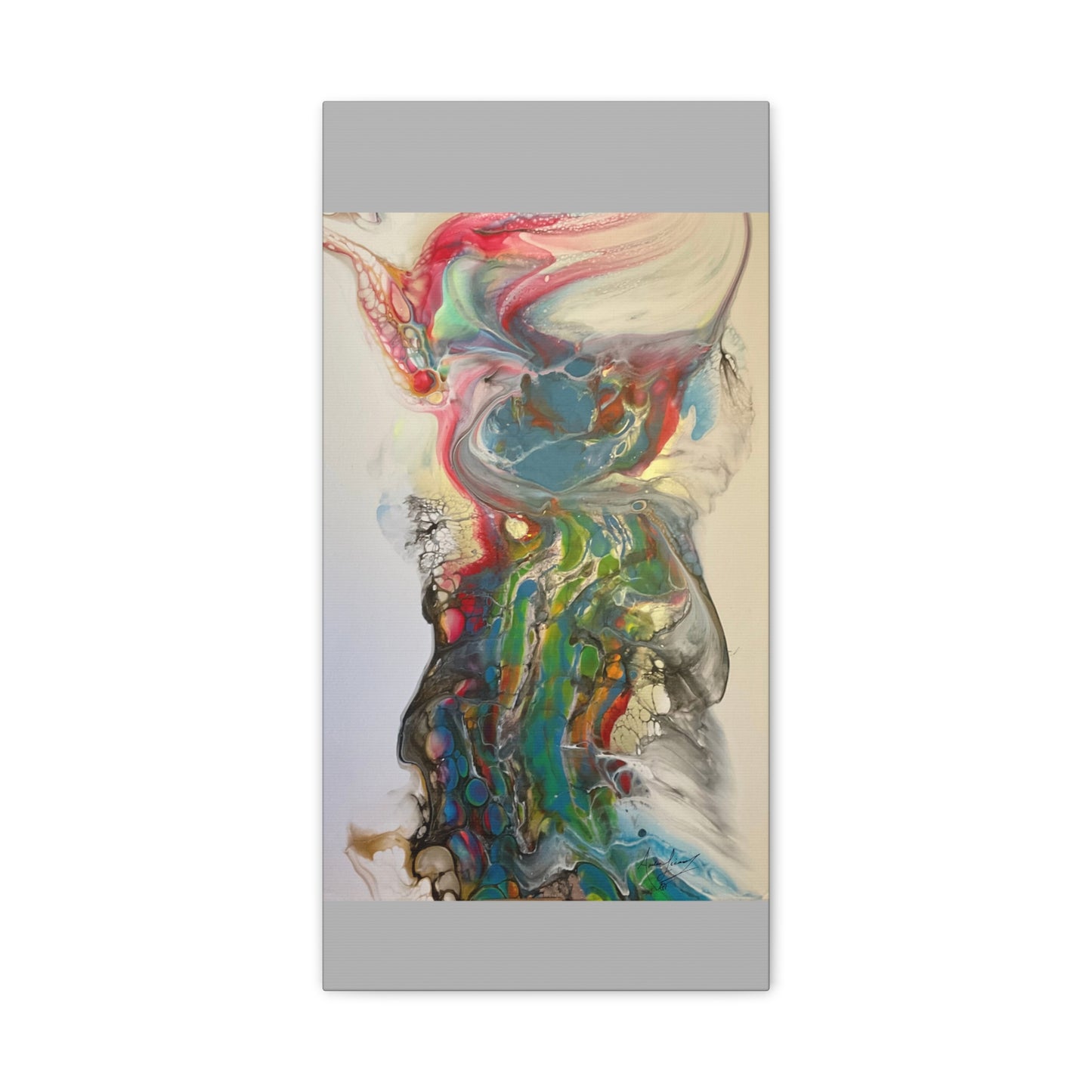 Impression sur toile - Impression fluide « Miss Rhino »