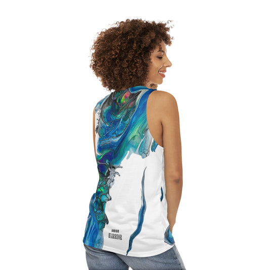 Fluid Art Print 'The Boot' Tank Top