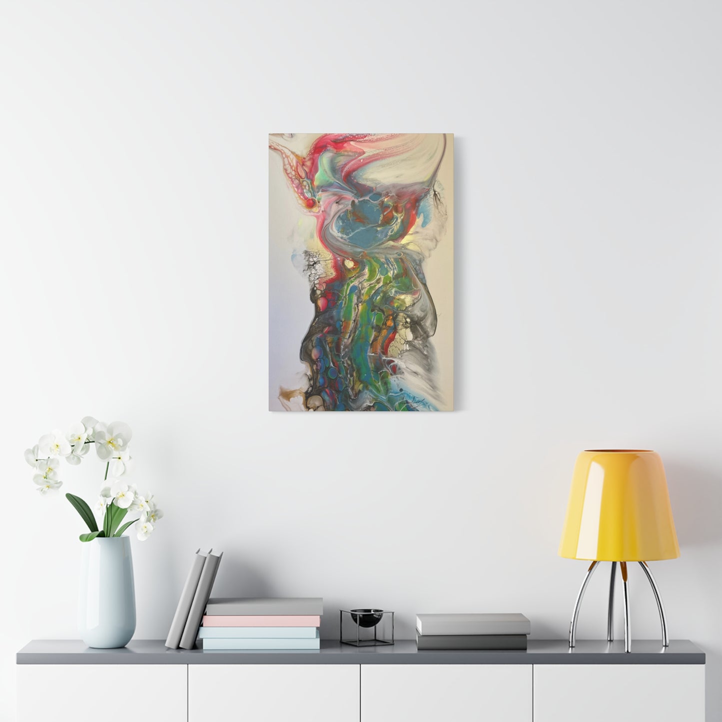 Impression sur toile - Impression fluide « Miss Rhino »