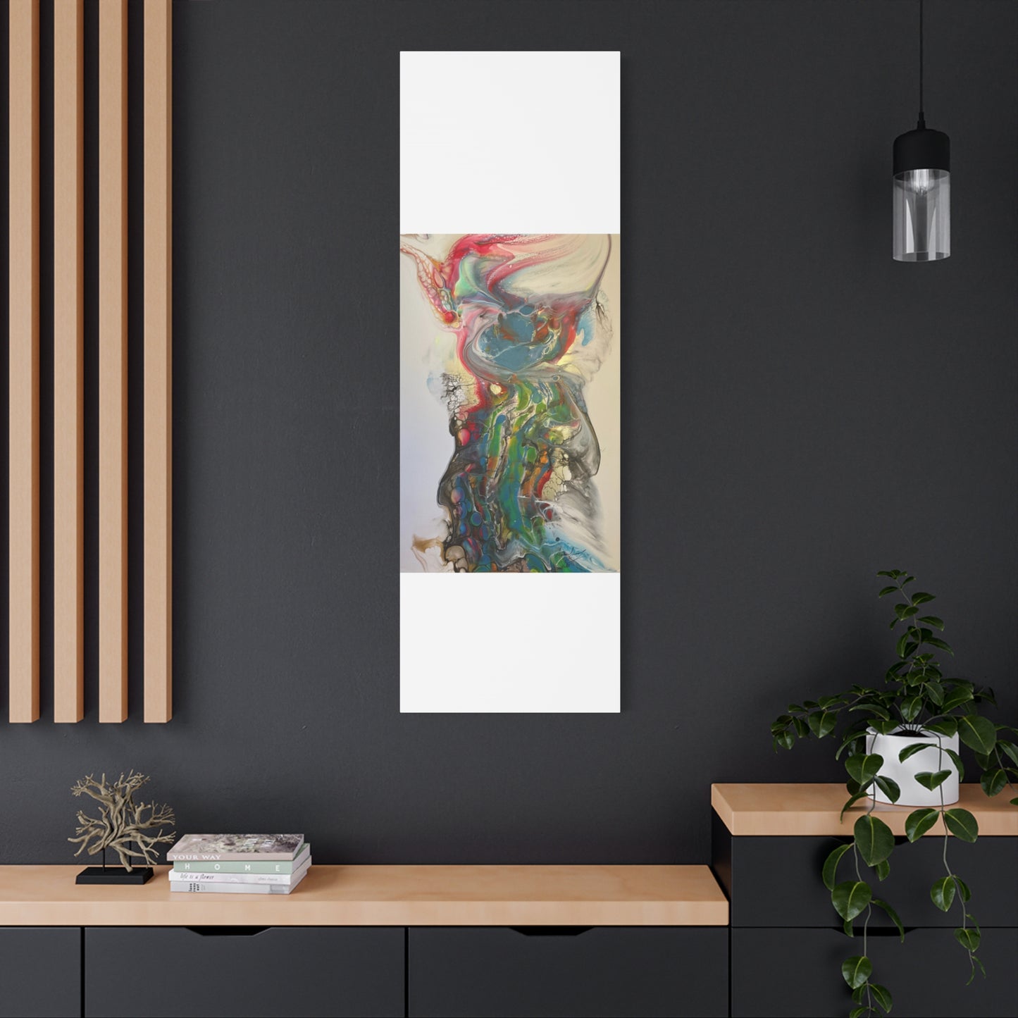 Impression sur toile - Impression fluide « Miss Rhino »
