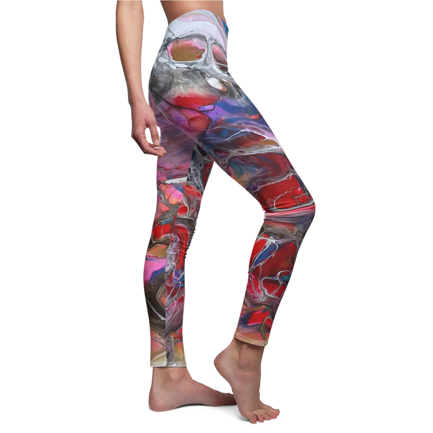 printed leggings for her, art legging, unique leggings for women, art print leggings