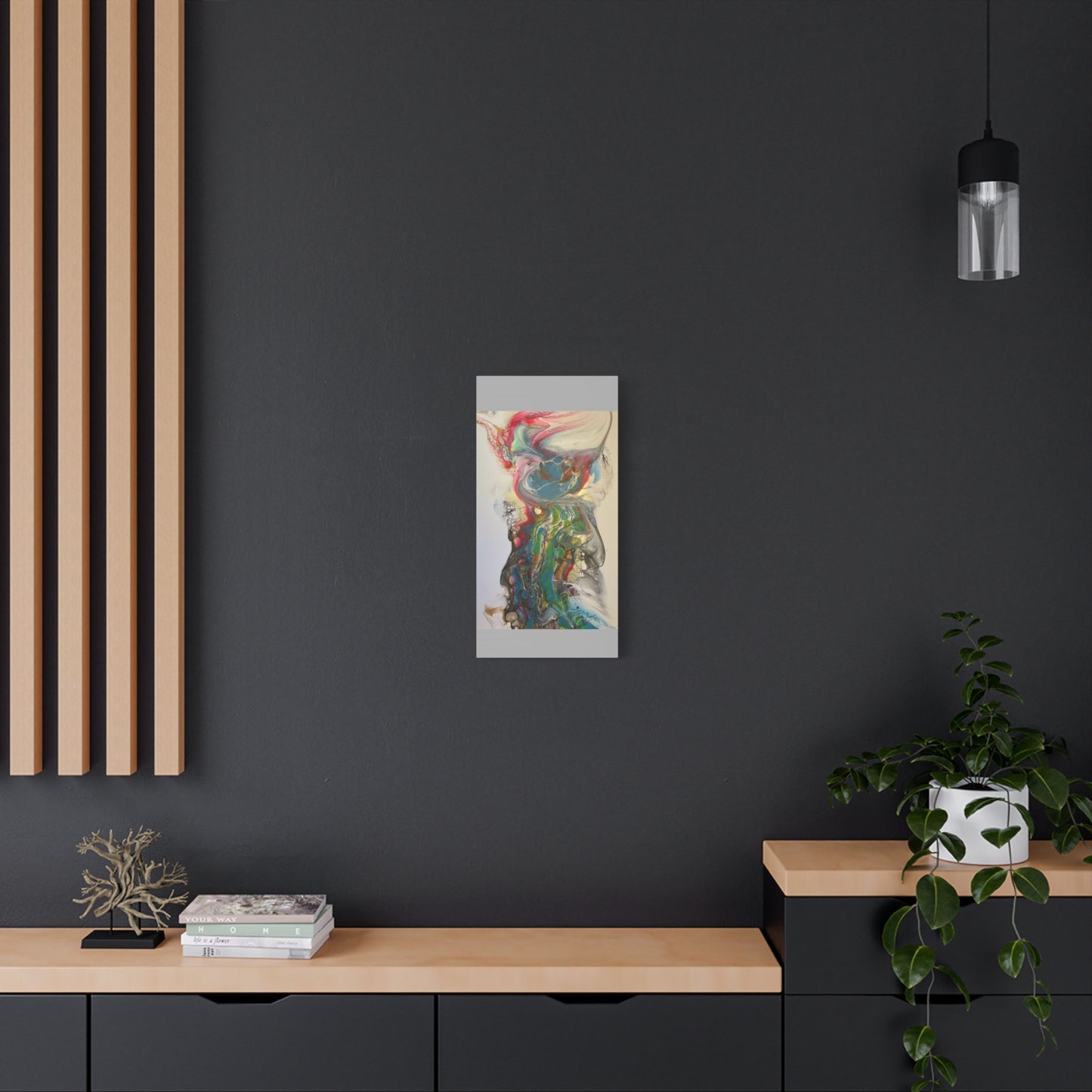 Impression sur toile - Impression fluide « Miss Rhino »