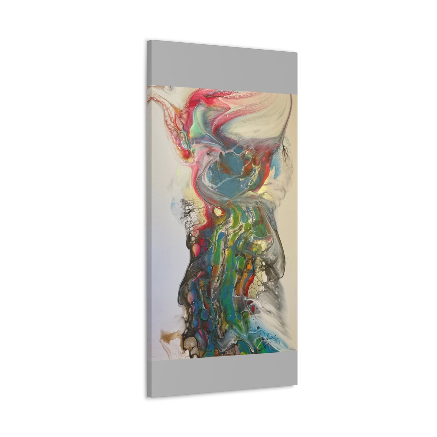 Impression sur toile - Impression fluide « Miss Rhino »