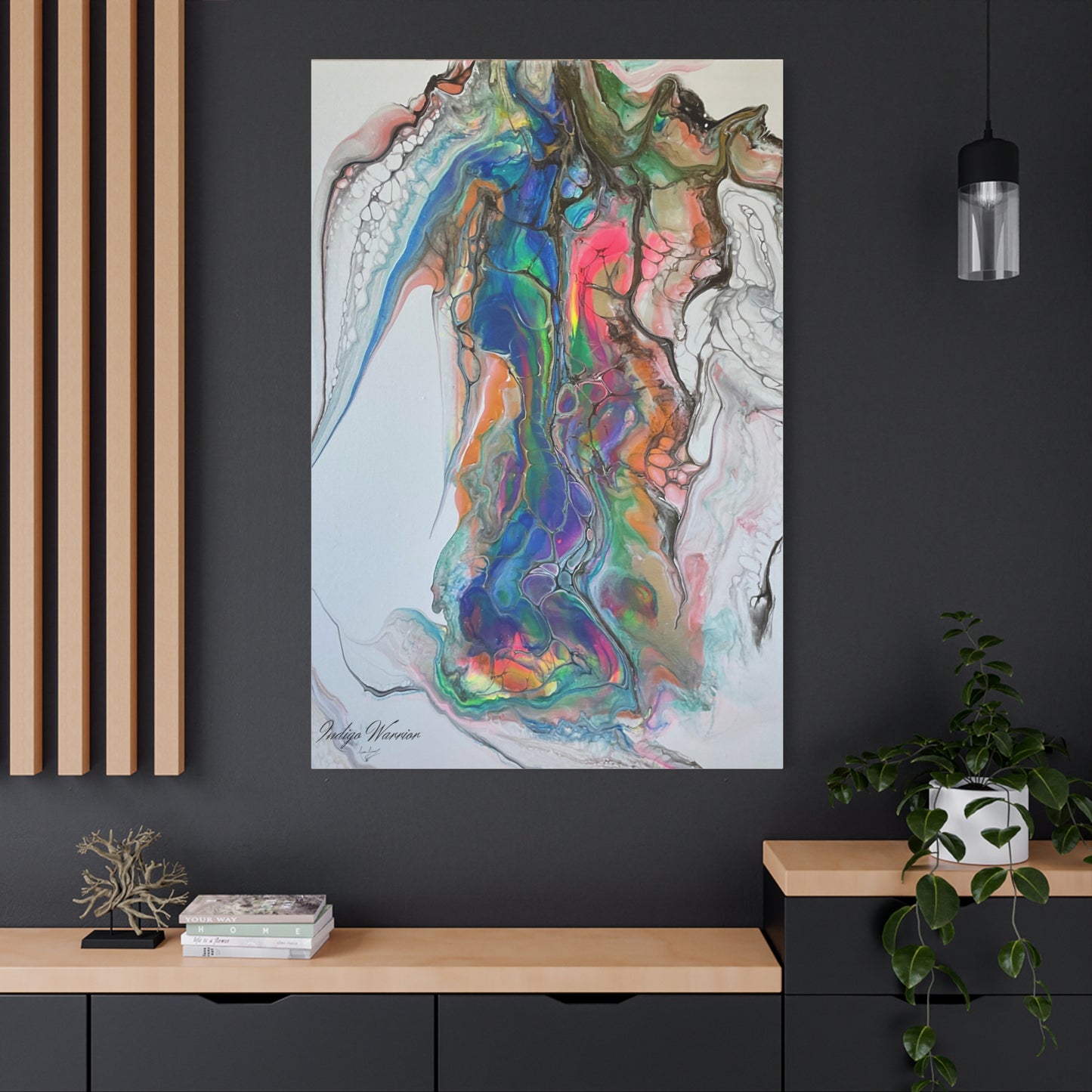 Toile murale « Elle » – Toile classique