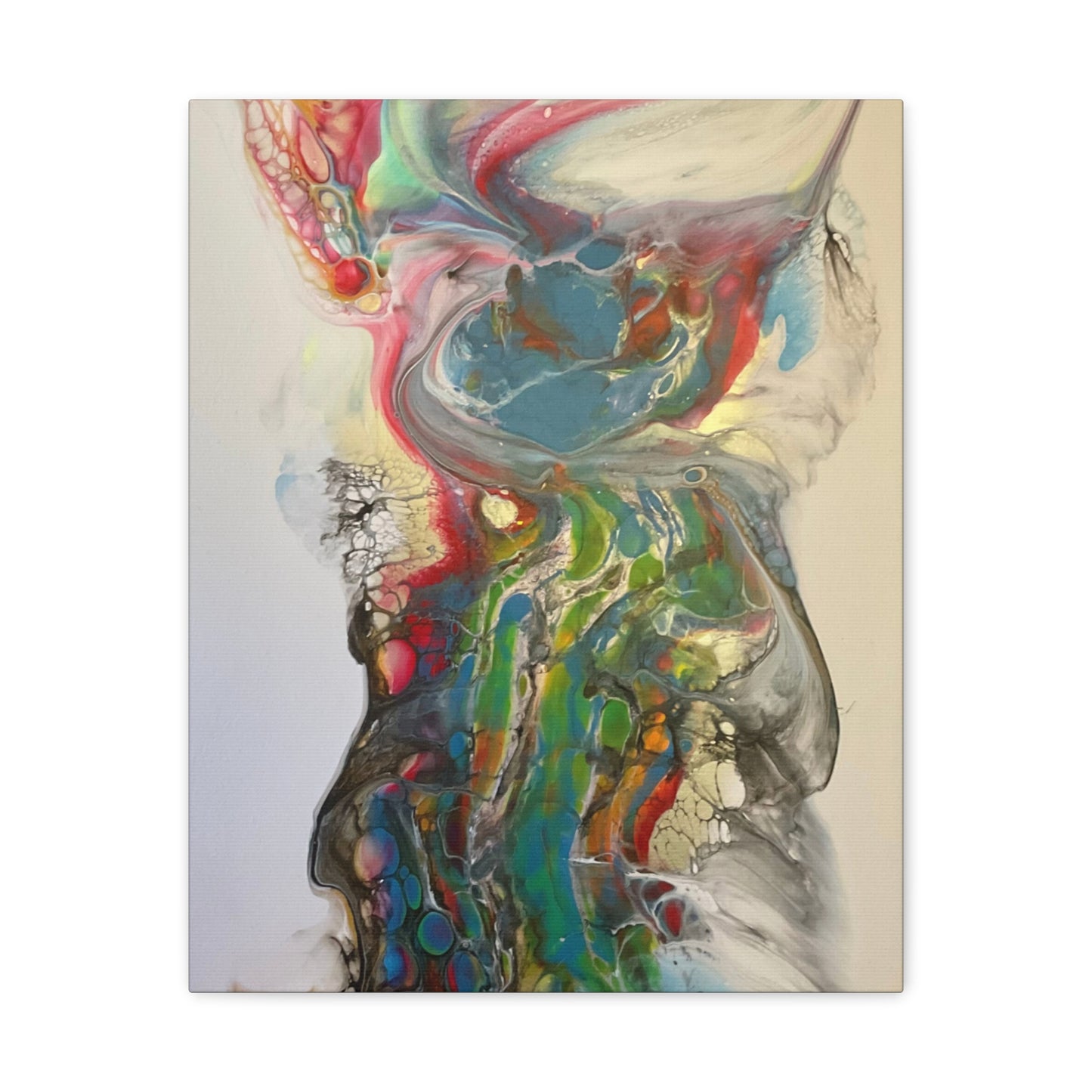Impression sur toile - Impression fluide « Miss Rhino »