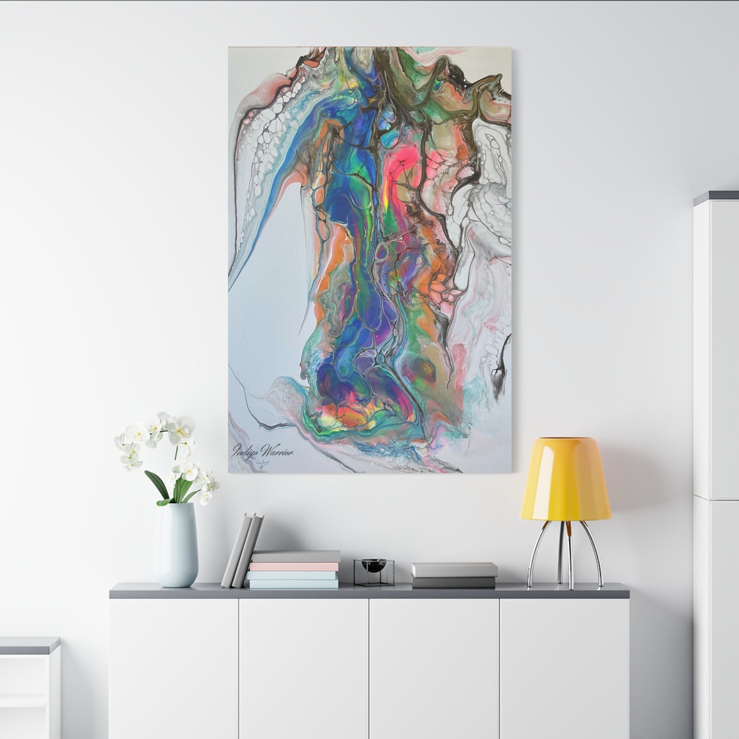 Toile murale « Elle » – Toile classique