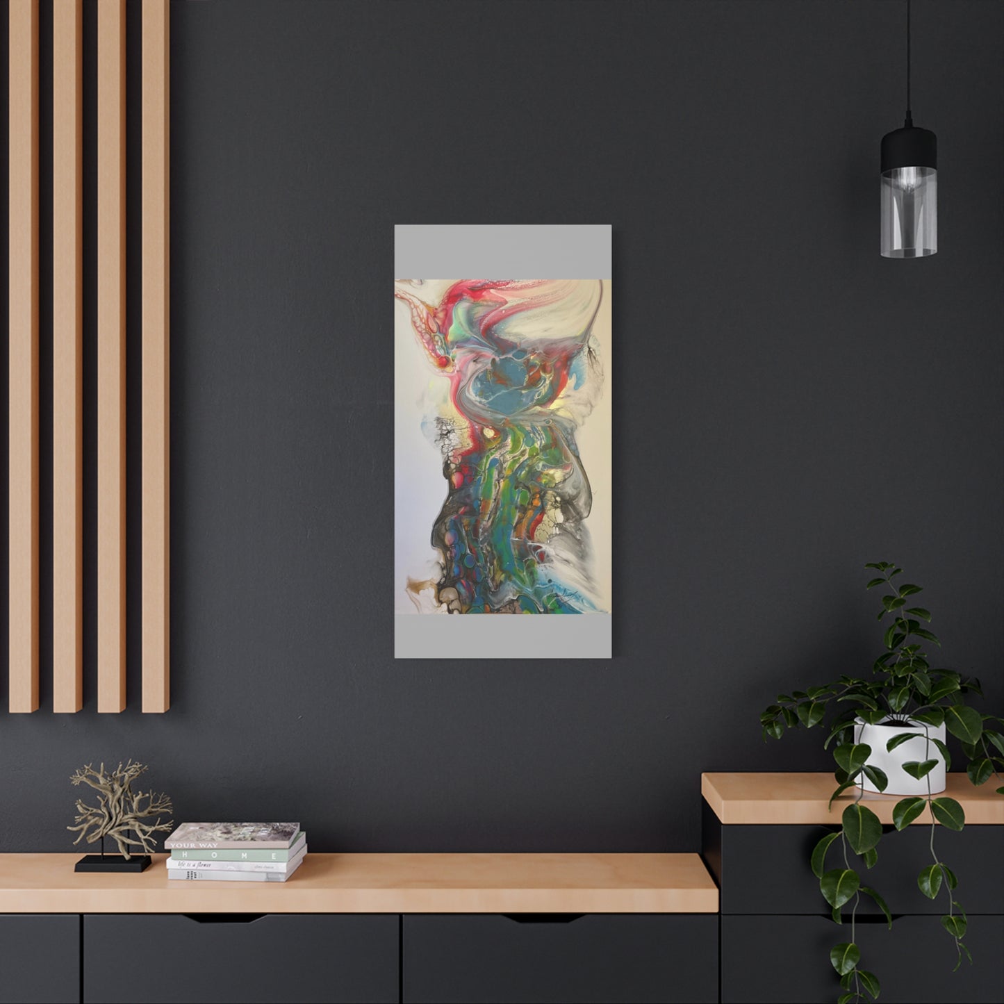 Impression sur toile - Impression fluide « Miss Rhino »