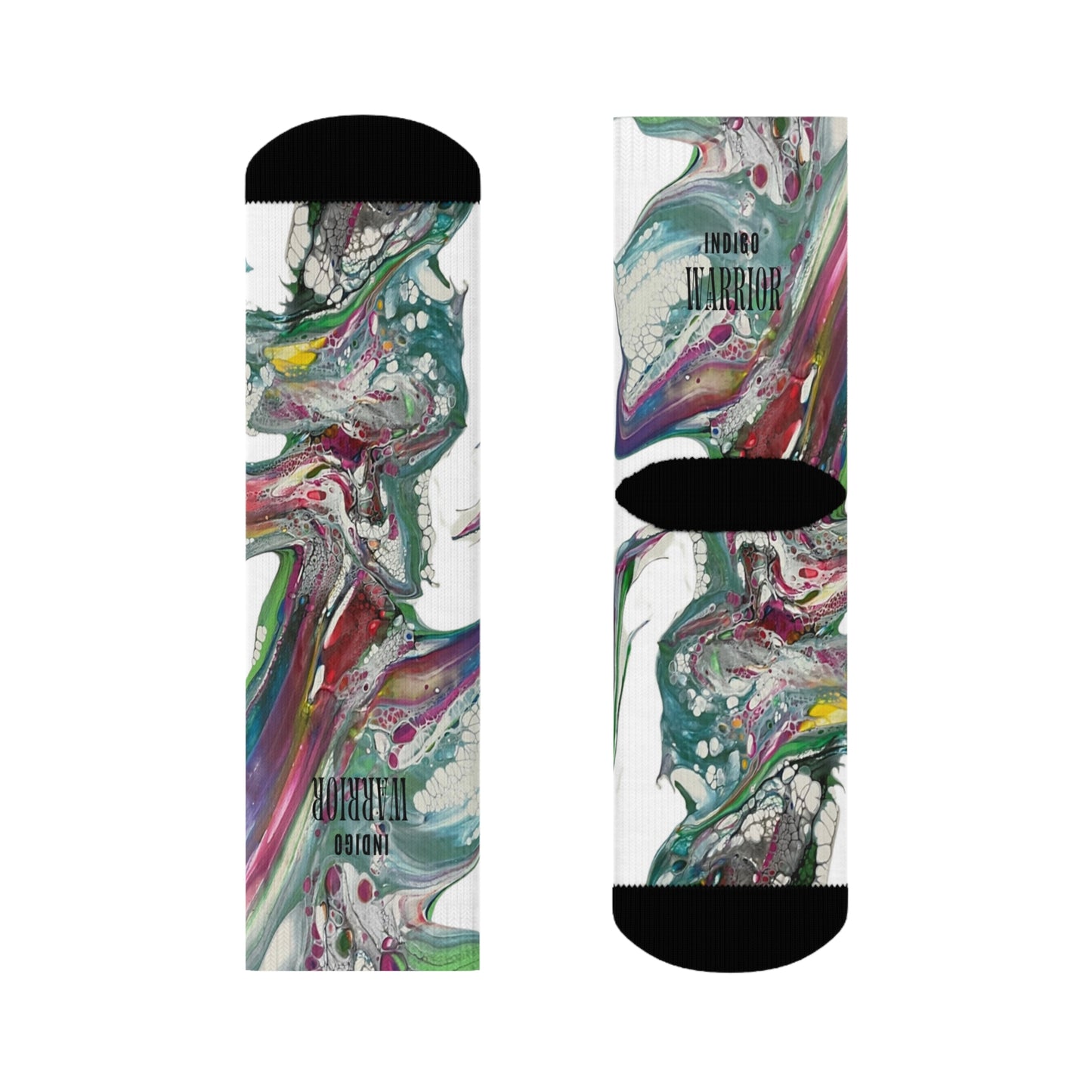 Crew Socks for her printed art socks for women ankle soaks