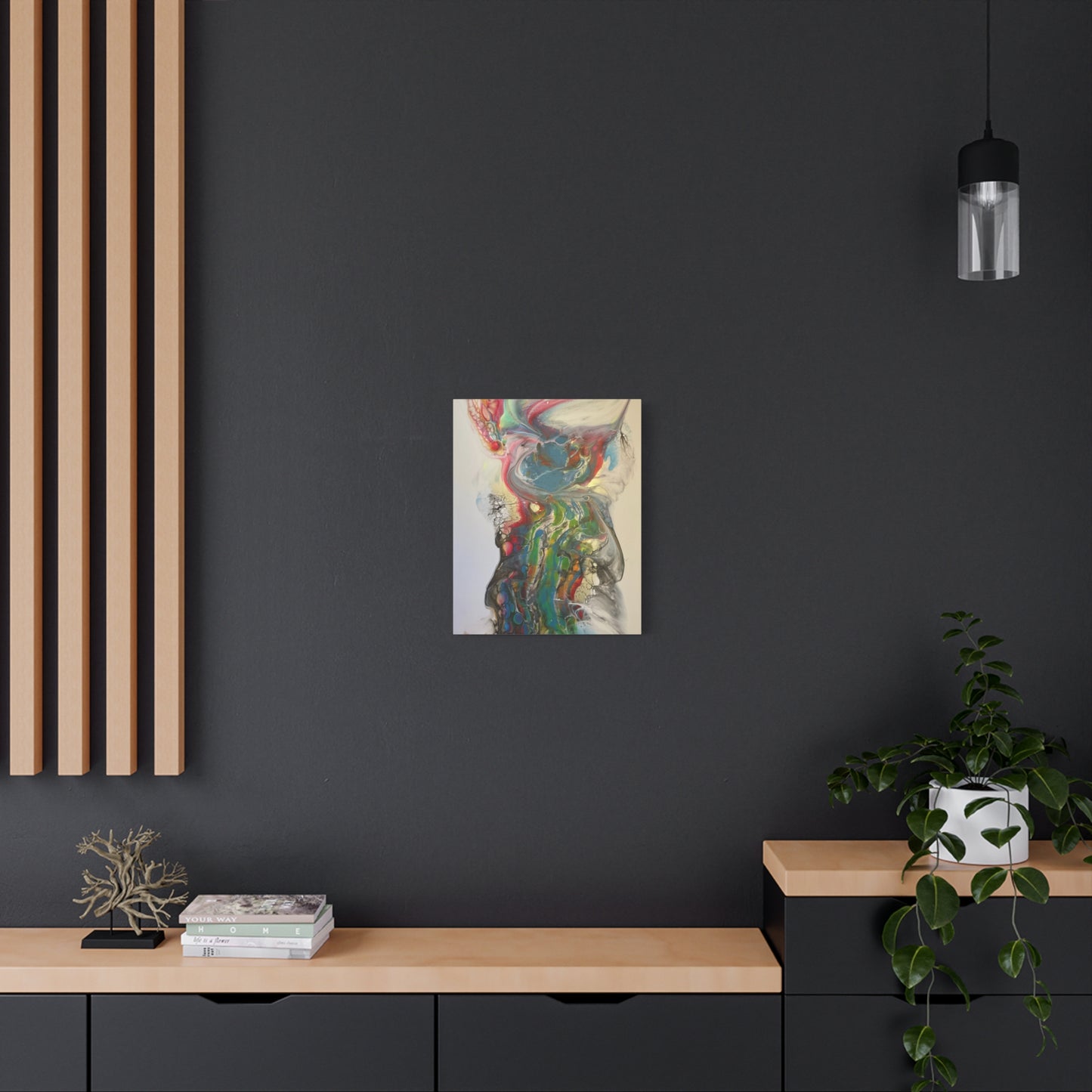 Impression sur toile - Impression fluide « Miss Rhino »