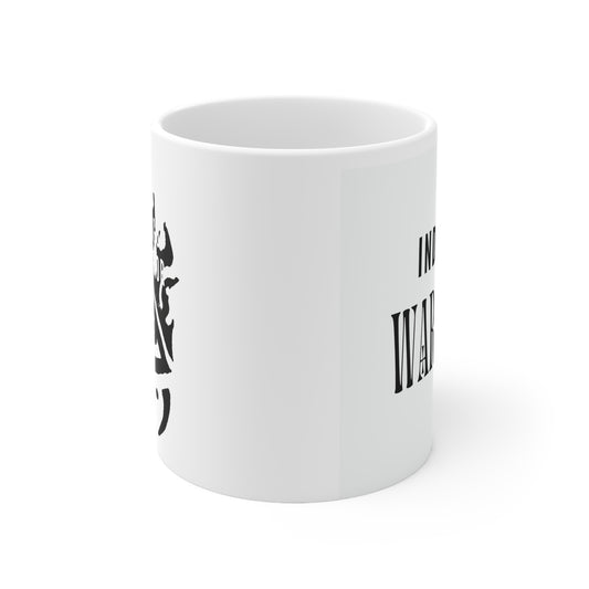 Coffee Mug Indigo Warrior Tribal Eye Design