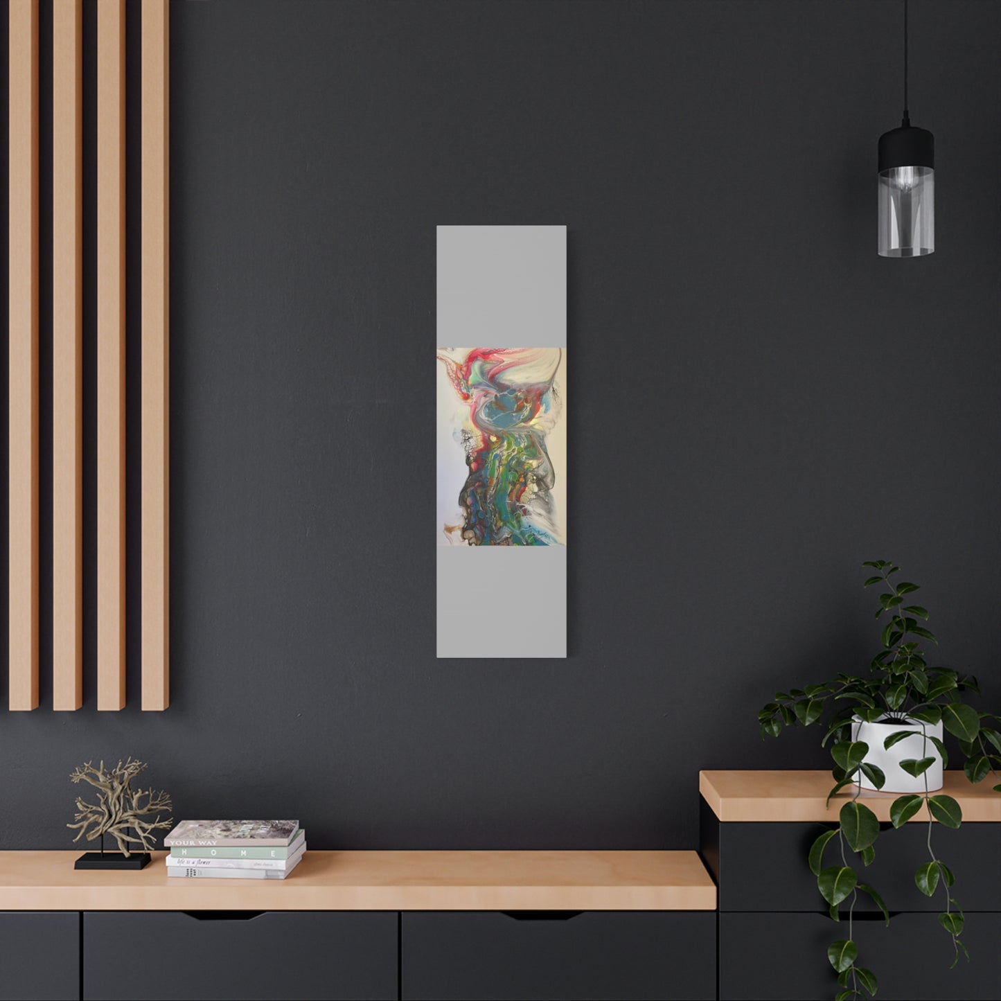Impression sur toile - Impression fluide « Miss Rhino »
