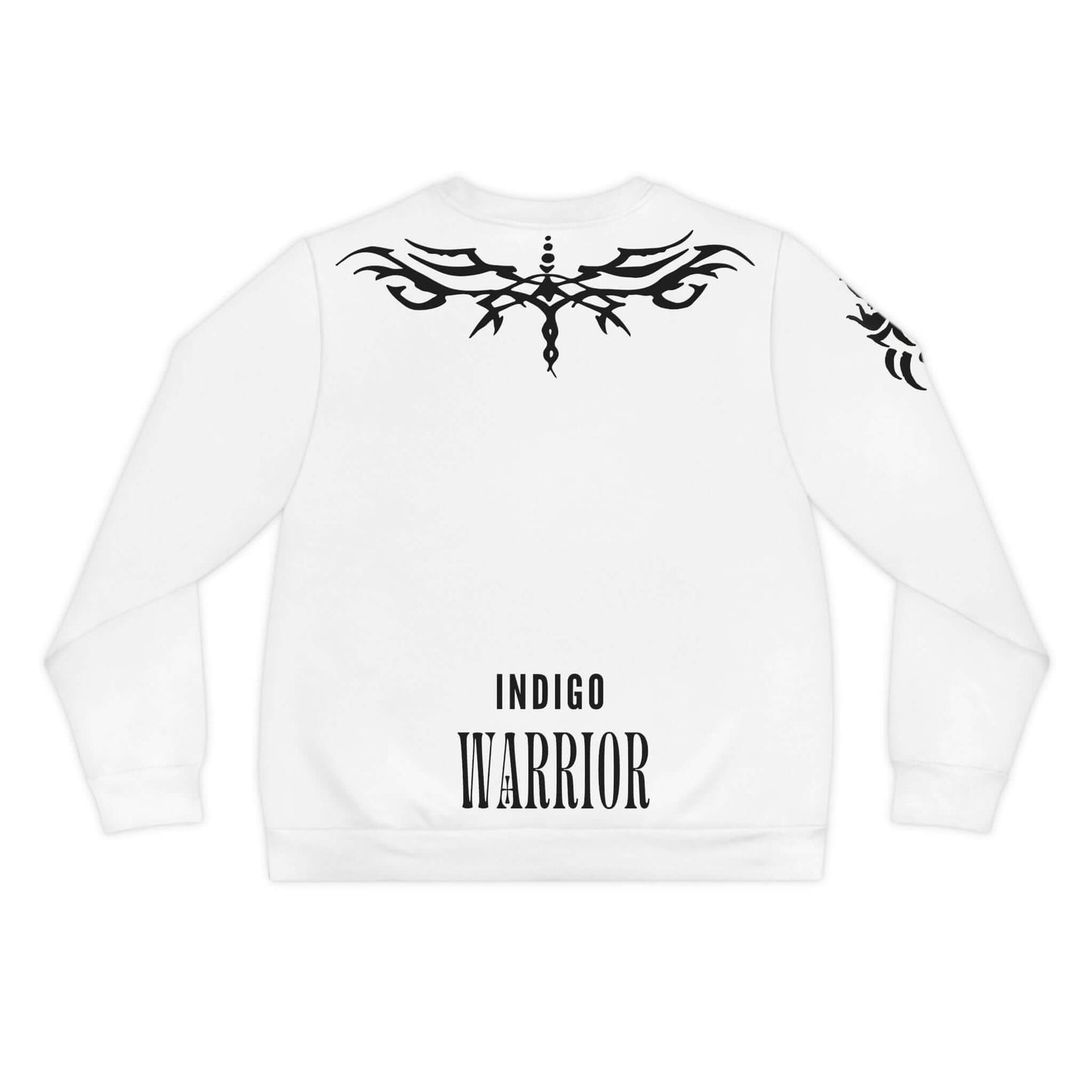 Tribal Tiger Lightweight Sweatshirt with Tribal Eye Sleeve Design