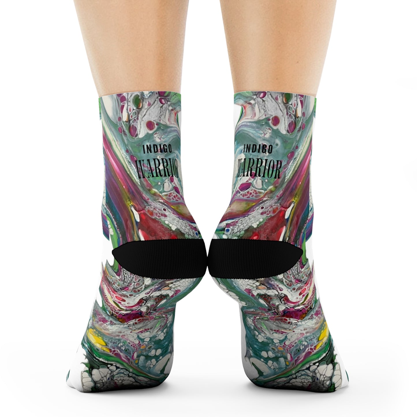 Crew Socks for her printed art socks for women ankle soaks