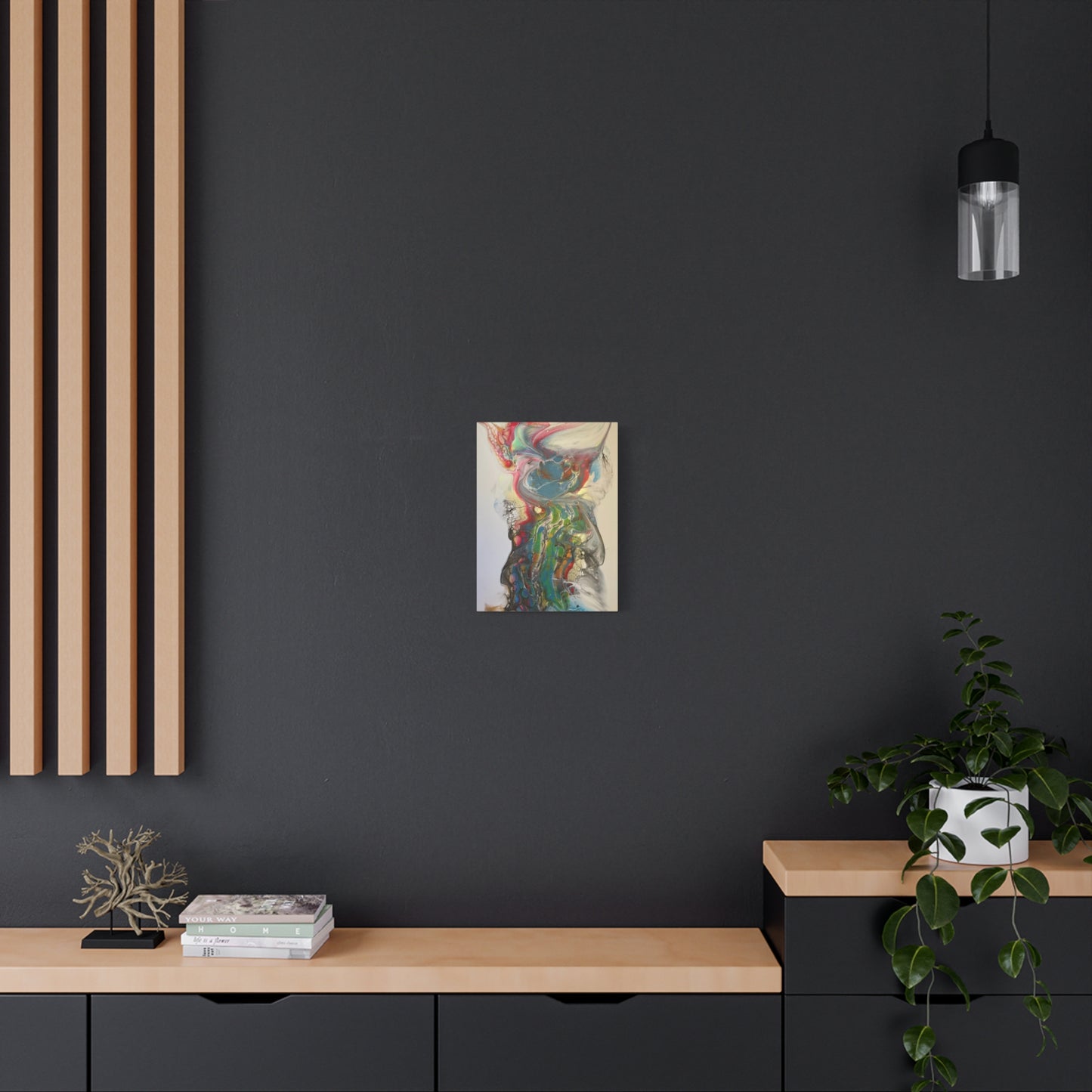 Impression sur toile - Impression fluide « Miss Rhino »