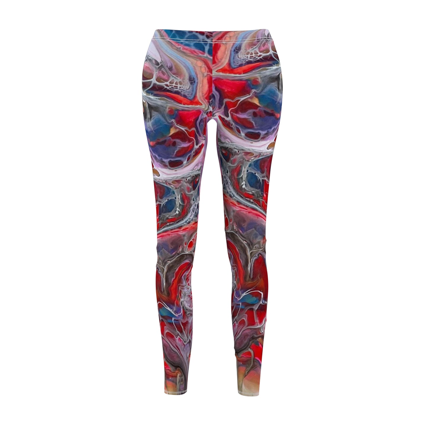 printed leggings for her, art legging, unique leggings for women, art print leggings