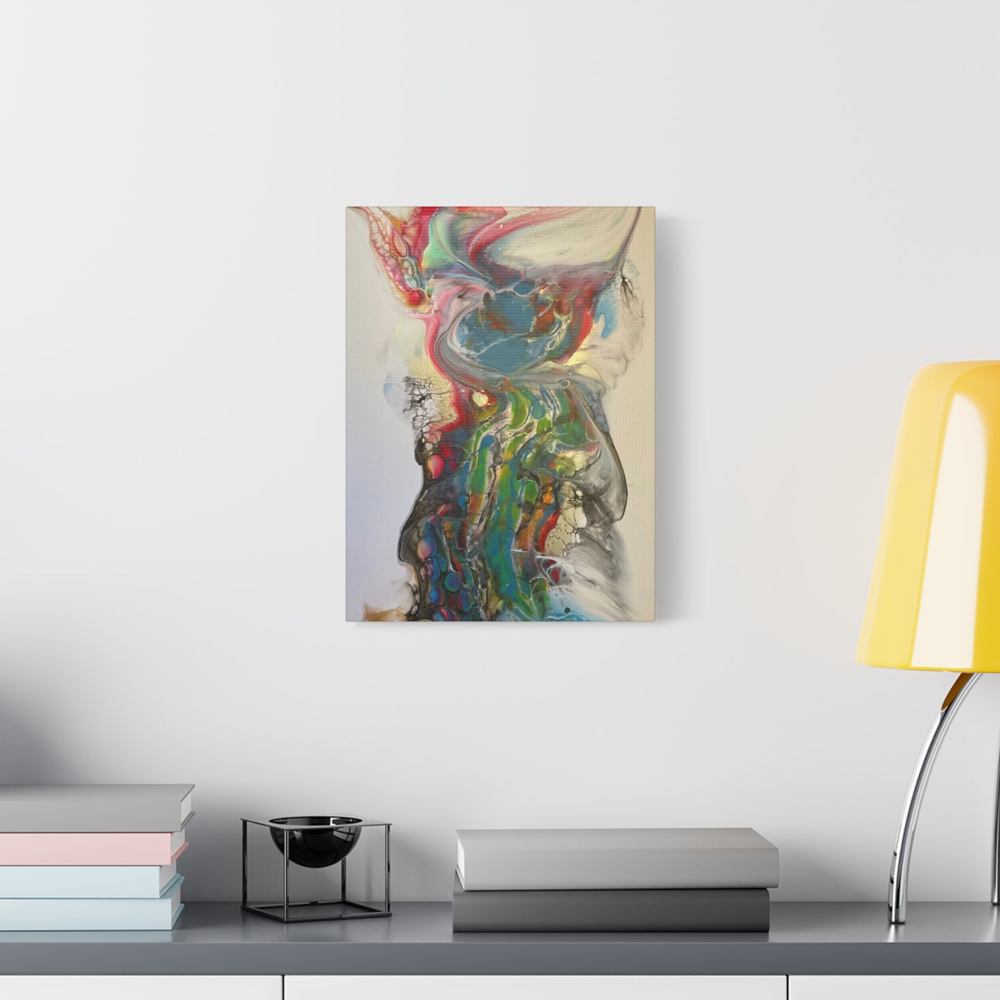 Impression sur toile - Impression fluide « Miss Rhino »
