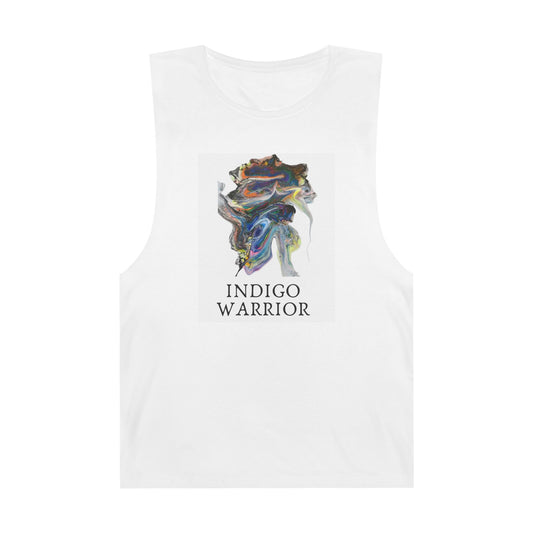 Tank Top - 'Animal Medley' Fluid Art Unisex Barnard Tank