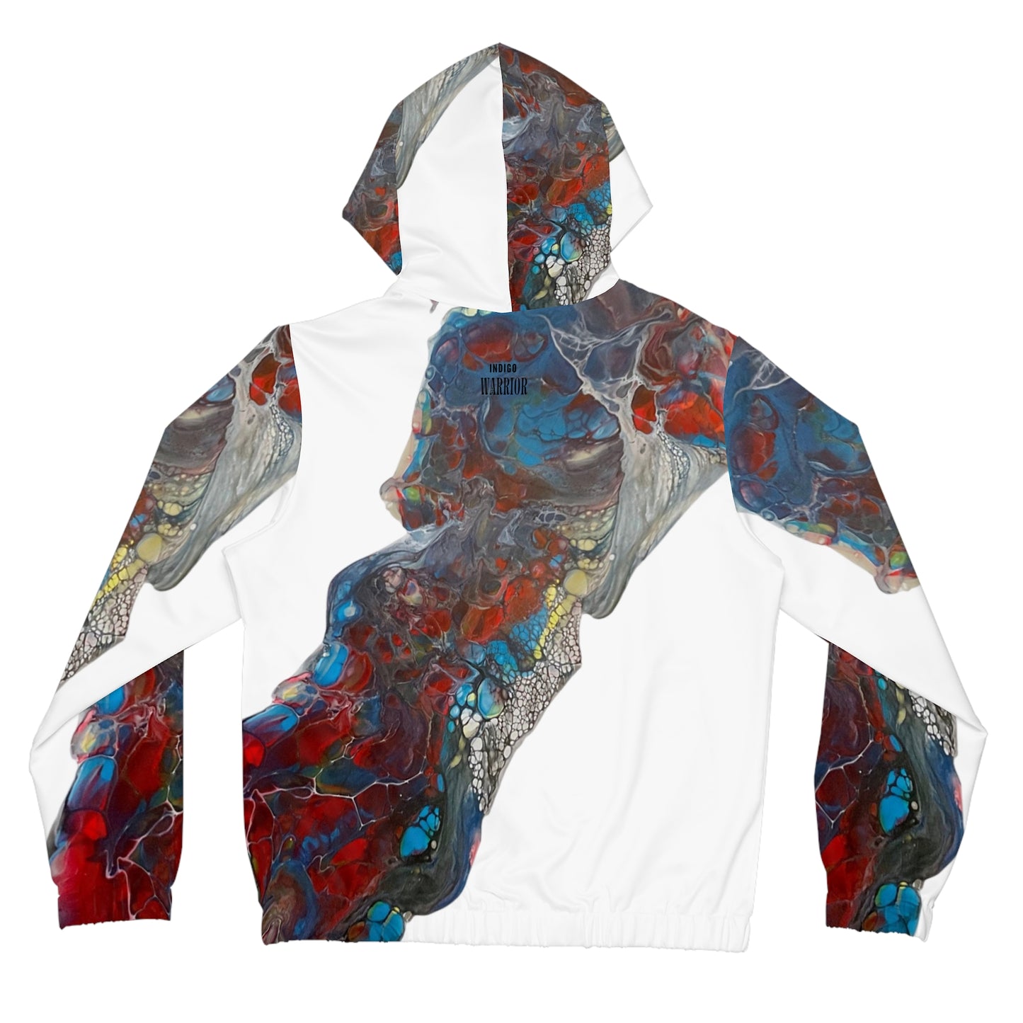 Sudadera con capucha y cierre completo Indigo Warrior