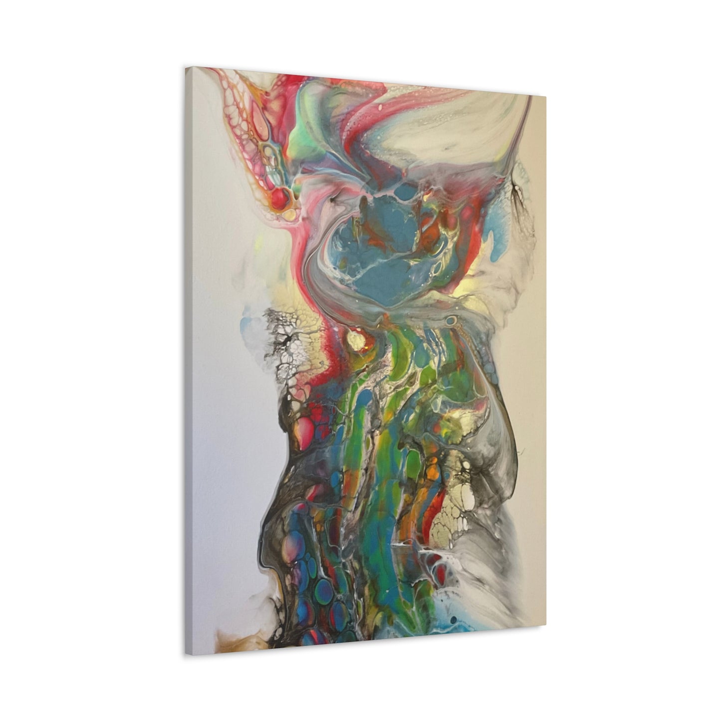 Impression sur toile - Impression fluide « Miss Rhino »